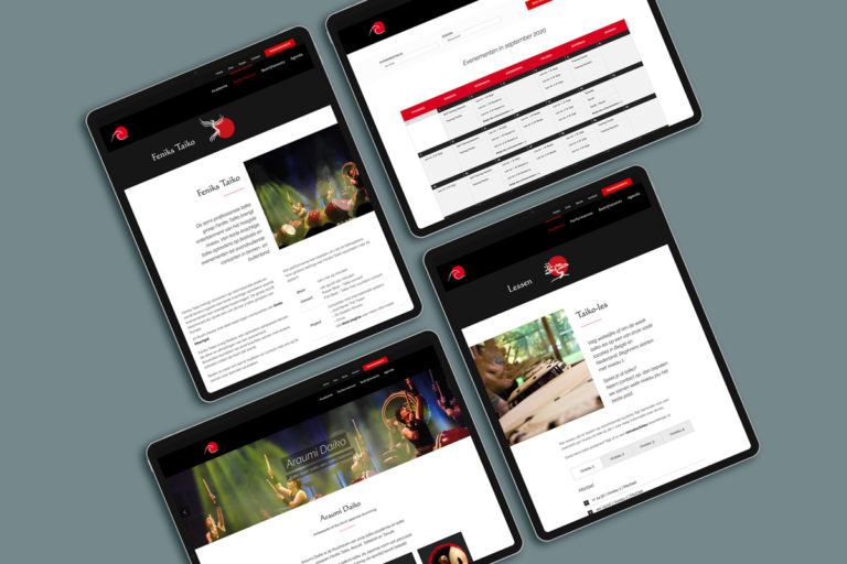 Araumi Daiko portfolio Design Dojo